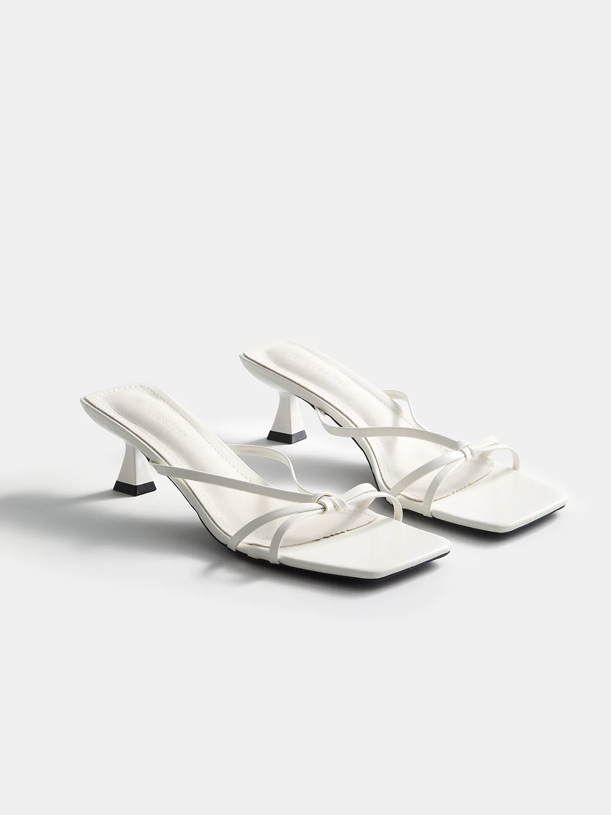 Lorelei | Sandały damskie mule na niskim obcasie - Image 2
