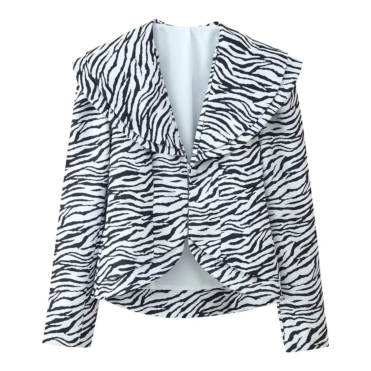 Lysette | Komplet damski z marynarką w zebrę, modny i wyrazisty zestaw co-ord - Image 5