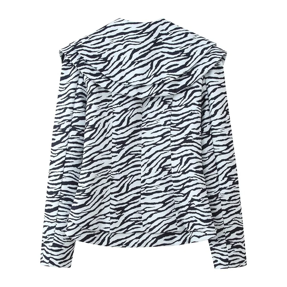 Lysette | Komplet damski z marynarką w zebrę, modny i wyrazisty zestaw co-ord - Image 6