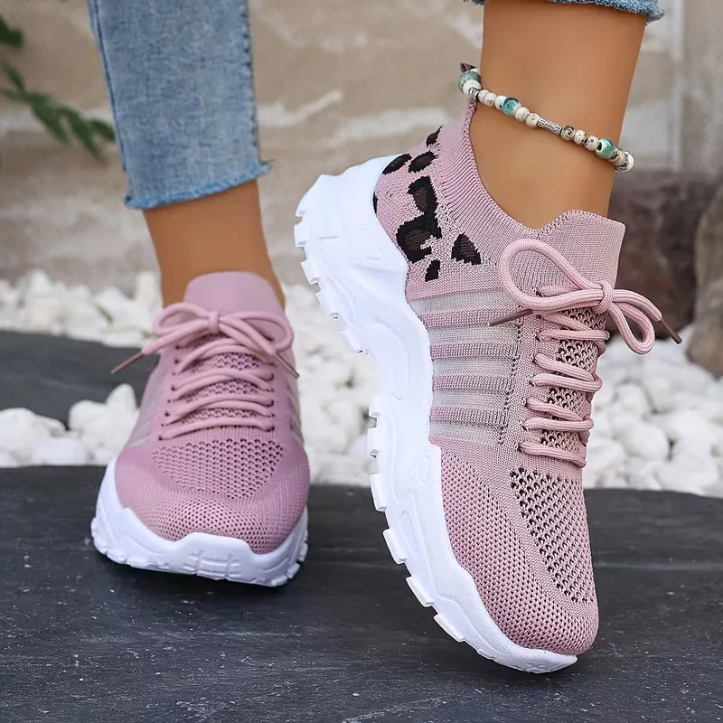 Mallory | sneakersy damskie niskie w panterkę, stylowe i casualowe obuwie - Image 10
