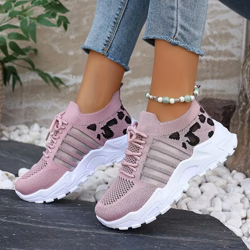 Mallory | sneakersy damskie niskie w panterkę, stylowe i casualowe obuwie - Image 11