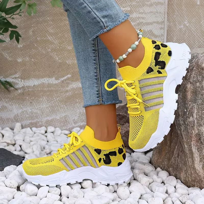 Mallory | sneakersy damskie niskie w panterkę, stylowe i casualowe obuwie - Image 14