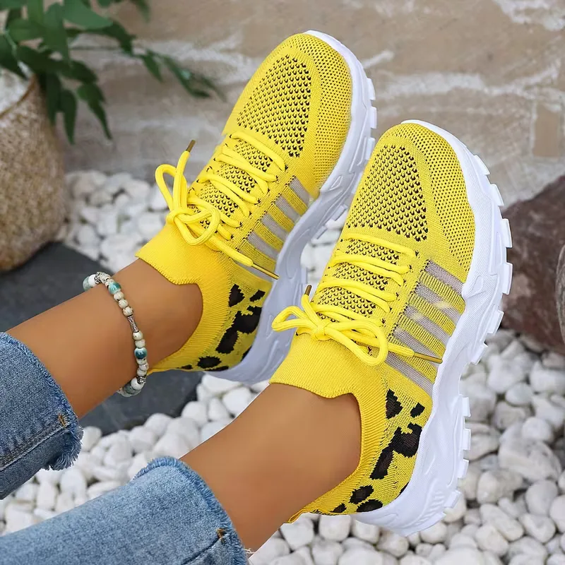 Mallory | sneakersy damskie niskie w panterkę, stylowe i casualowe obuwie - Image 15