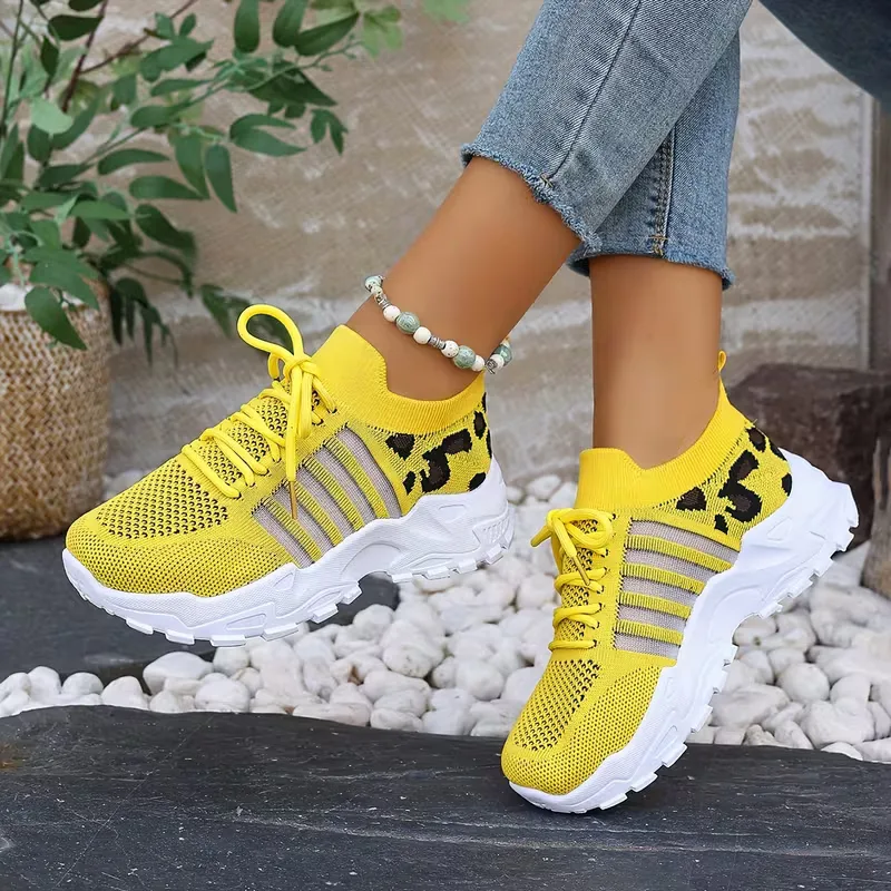 Mallory | sneakersy damskie niskie w panterkę, stylowe i casualowe obuwie - Image 16