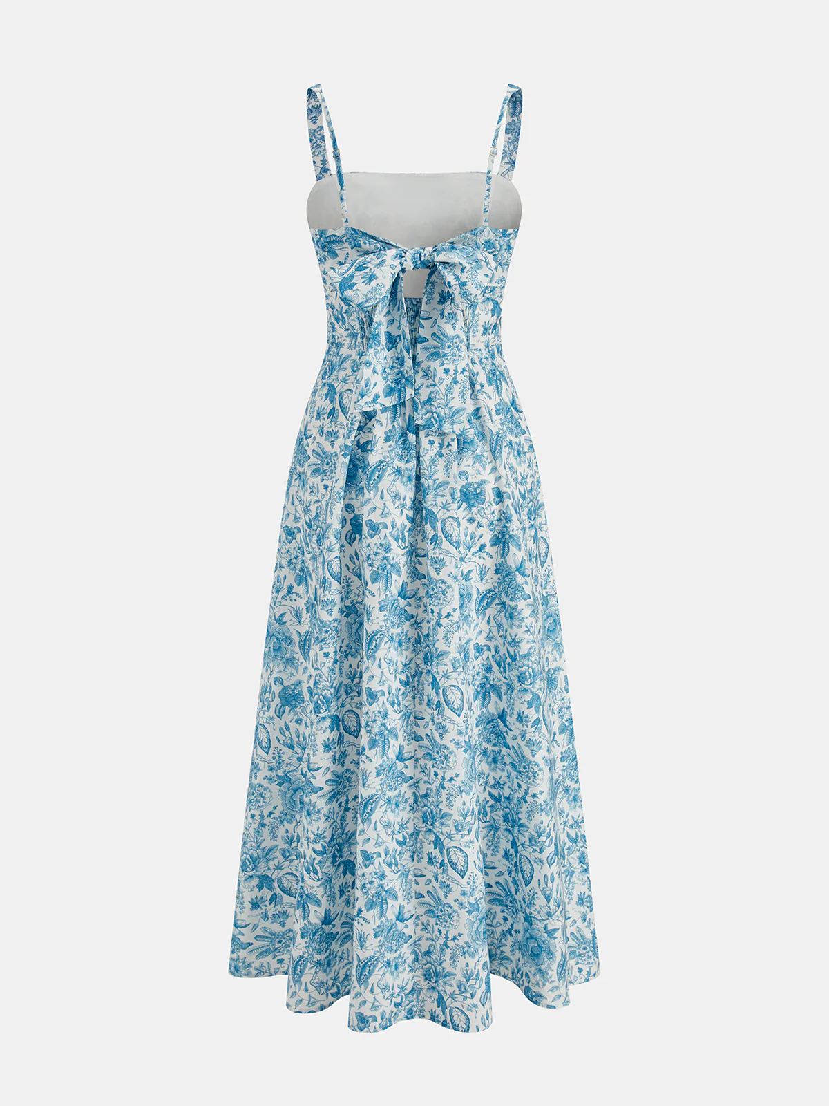 Mandy | Sukienka maxi na ramiączkach w kwiatowy print, lekki fason - Image 2