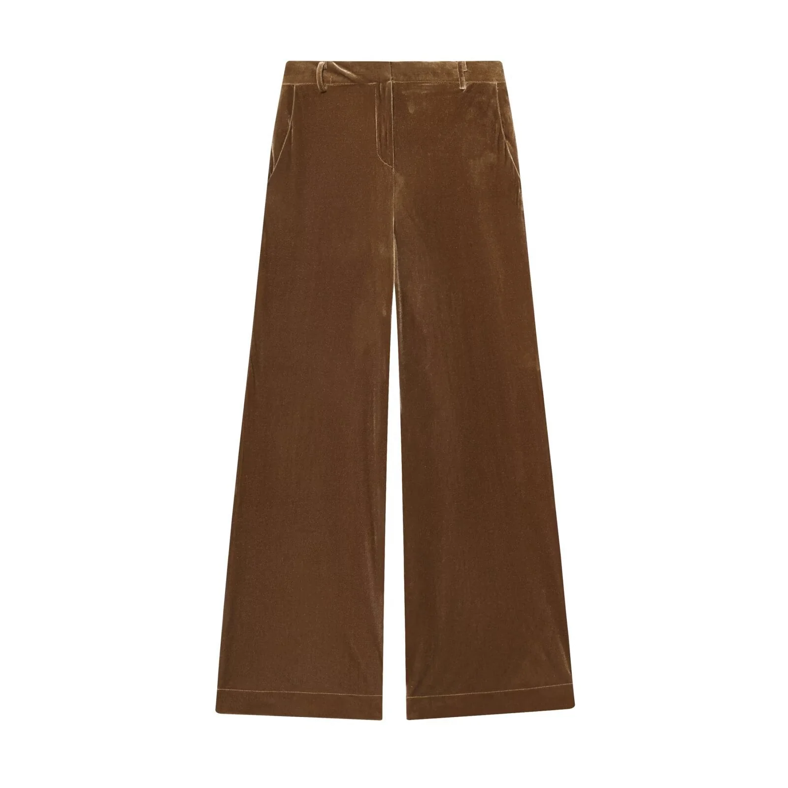 Marsha | Aksamitny komplet damski co-ord z szerokimi nogawkami, elegancki i stylowy - Image 7