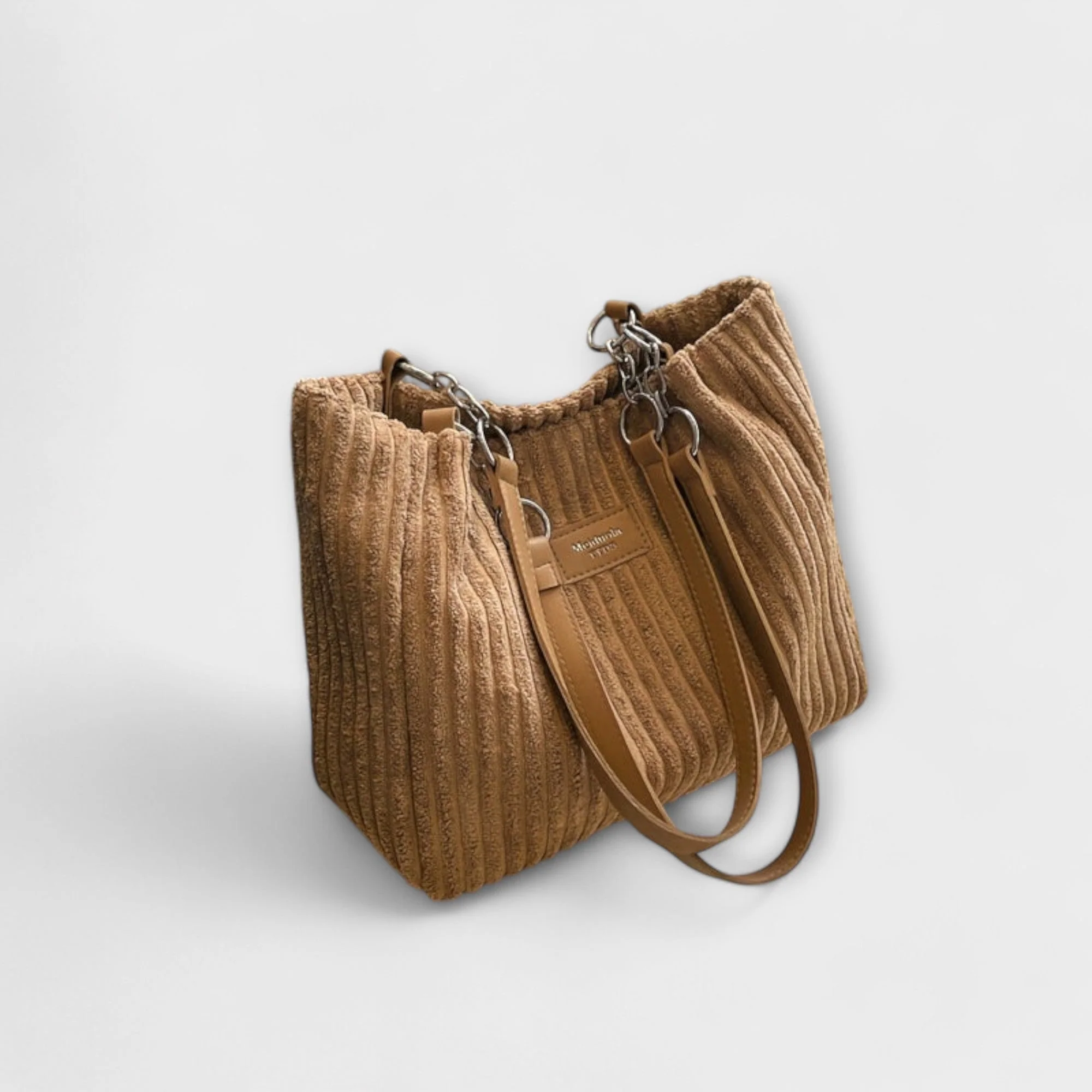 Maude | Stylowa damska torebka na ramię z sztruksu, idealna na co dzień - Image 2