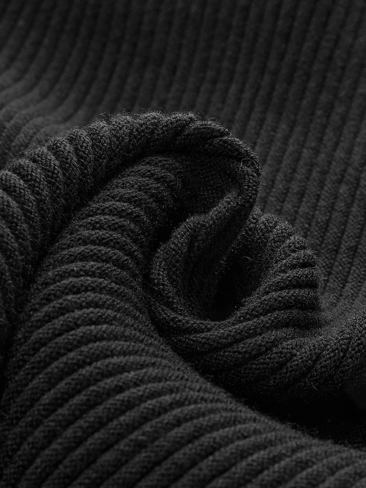 Maura | Sweter damski z półgolfem i przezroczystymi panelami, elegancki i stylowy - Image 8