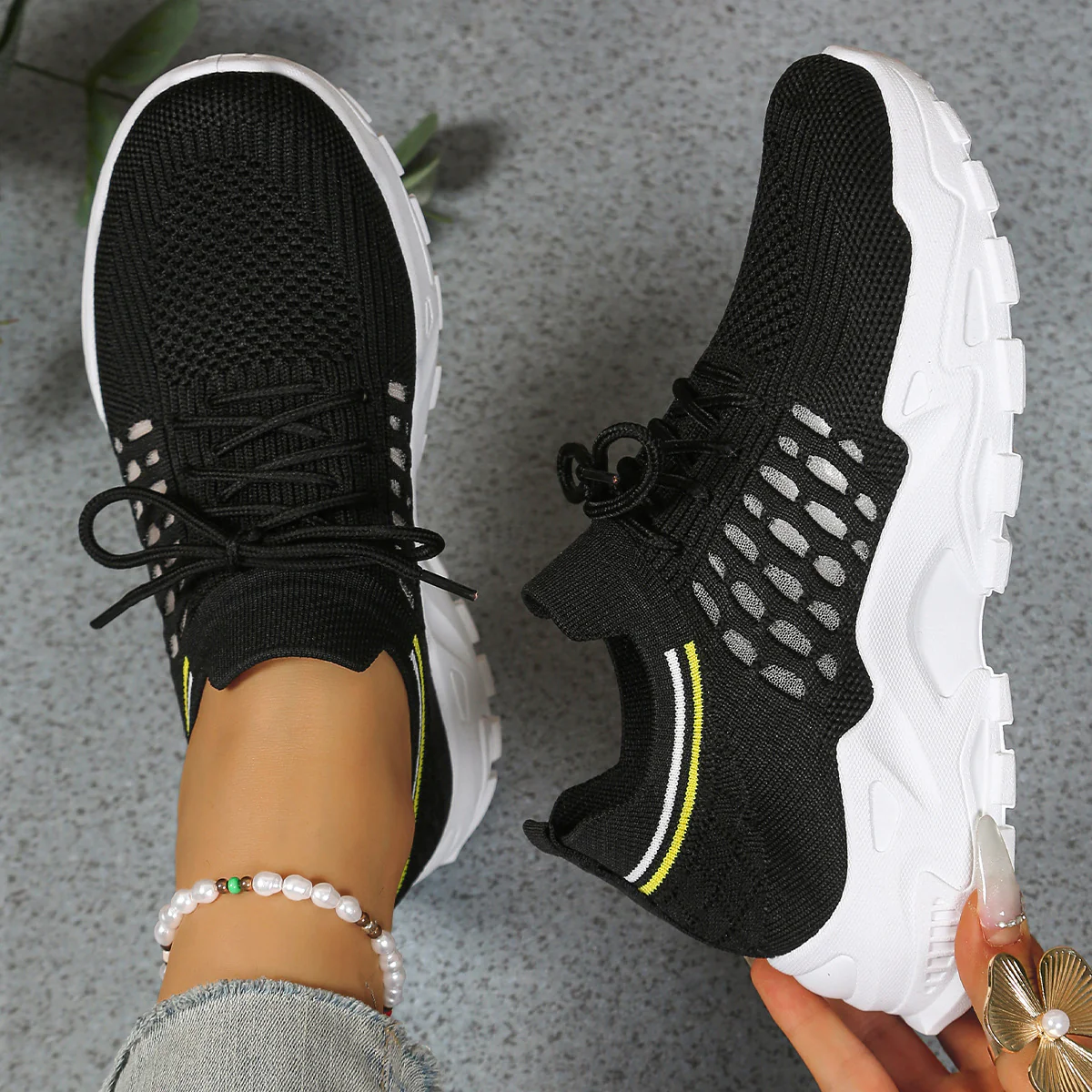 Maxine | Damskie sneakersy ortopedyczne z podparciem łuku stopy i szerokim przodem - Image 2