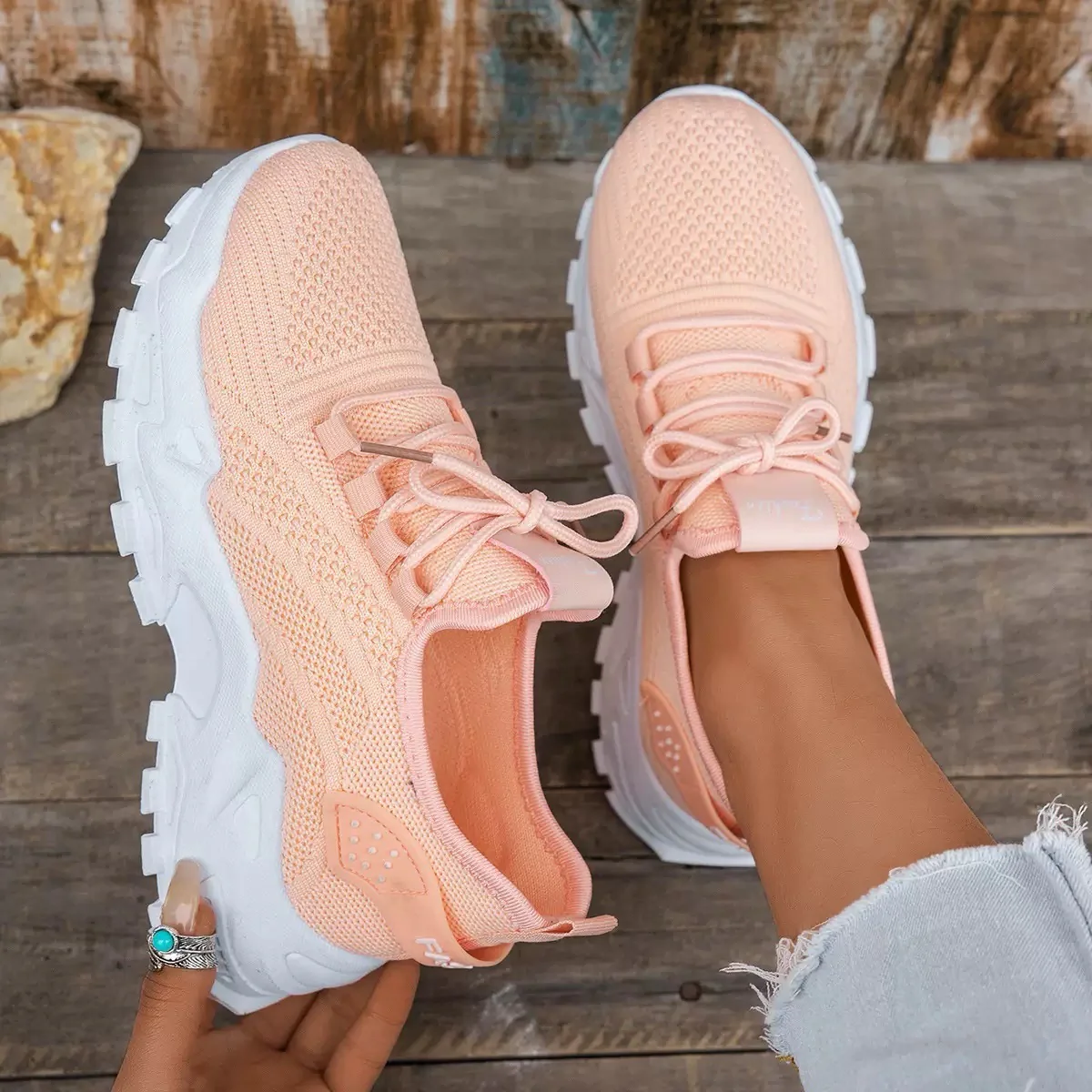 Maxine | Damskie sneakersy ortopedyczne z podparciem łuku stopy i szerokim przodem - Image 5