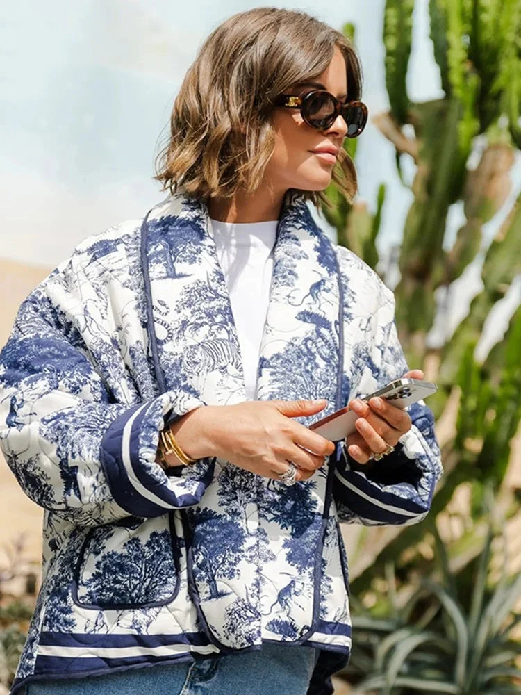 Medea | Kurtka damska pikowana oversize, ciepła i casualowa - Image 6