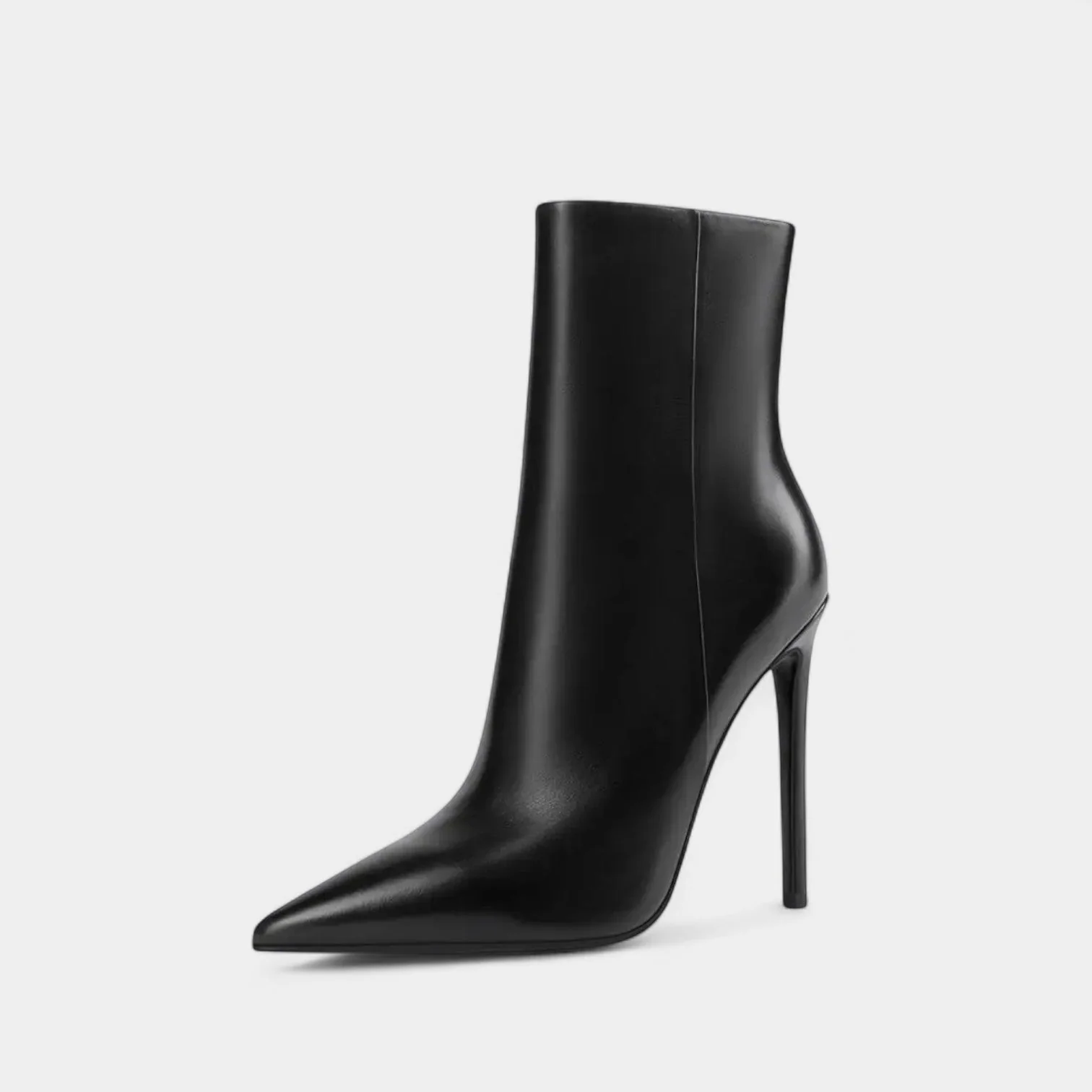 Naila | Botki damskie na obcasie ze szpiczastym noskiem, jesienne eleganckie - Image 3