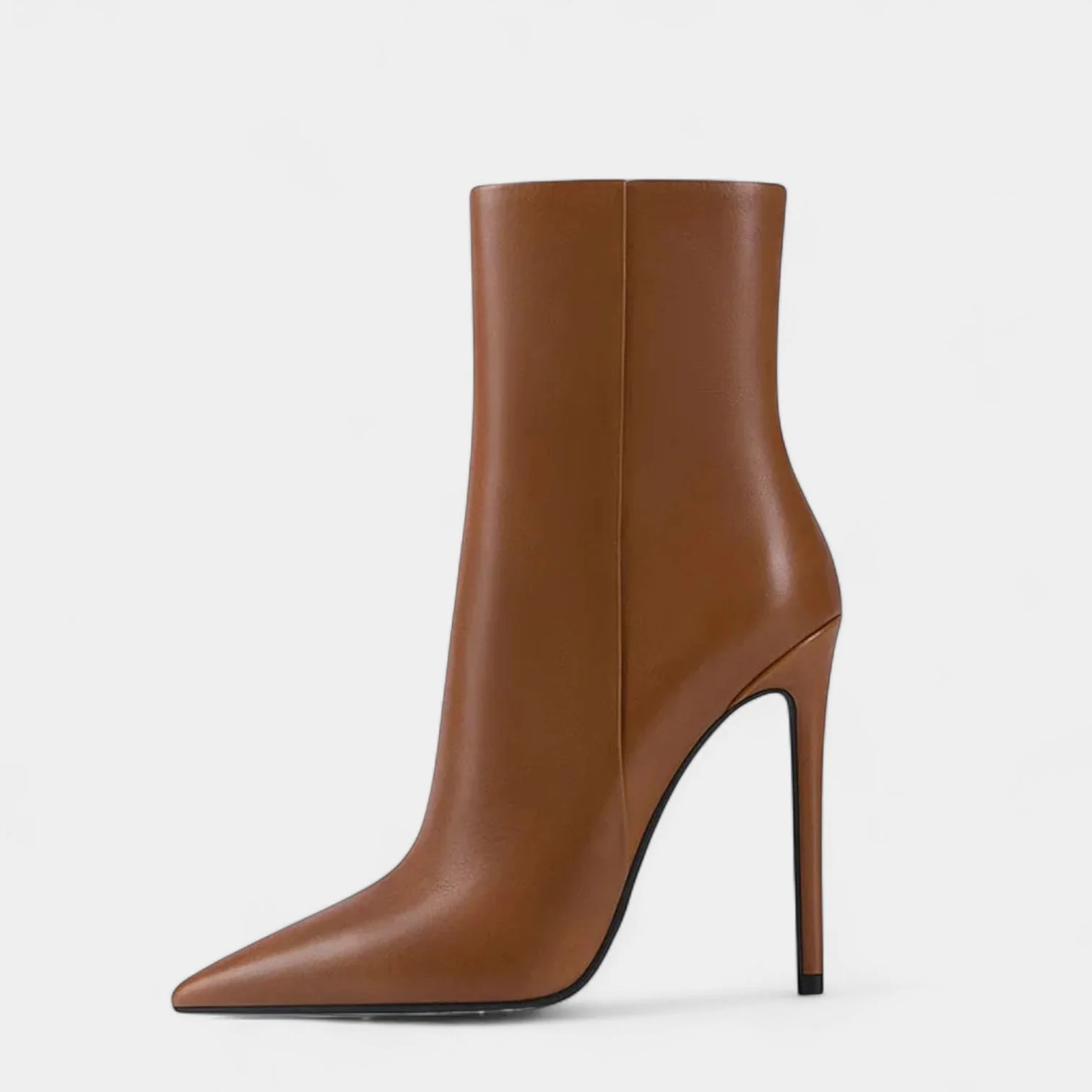 Naila | Botki damskie na obcasie ze szpiczastym noskiem, jesienne eleganckie - Image 6
