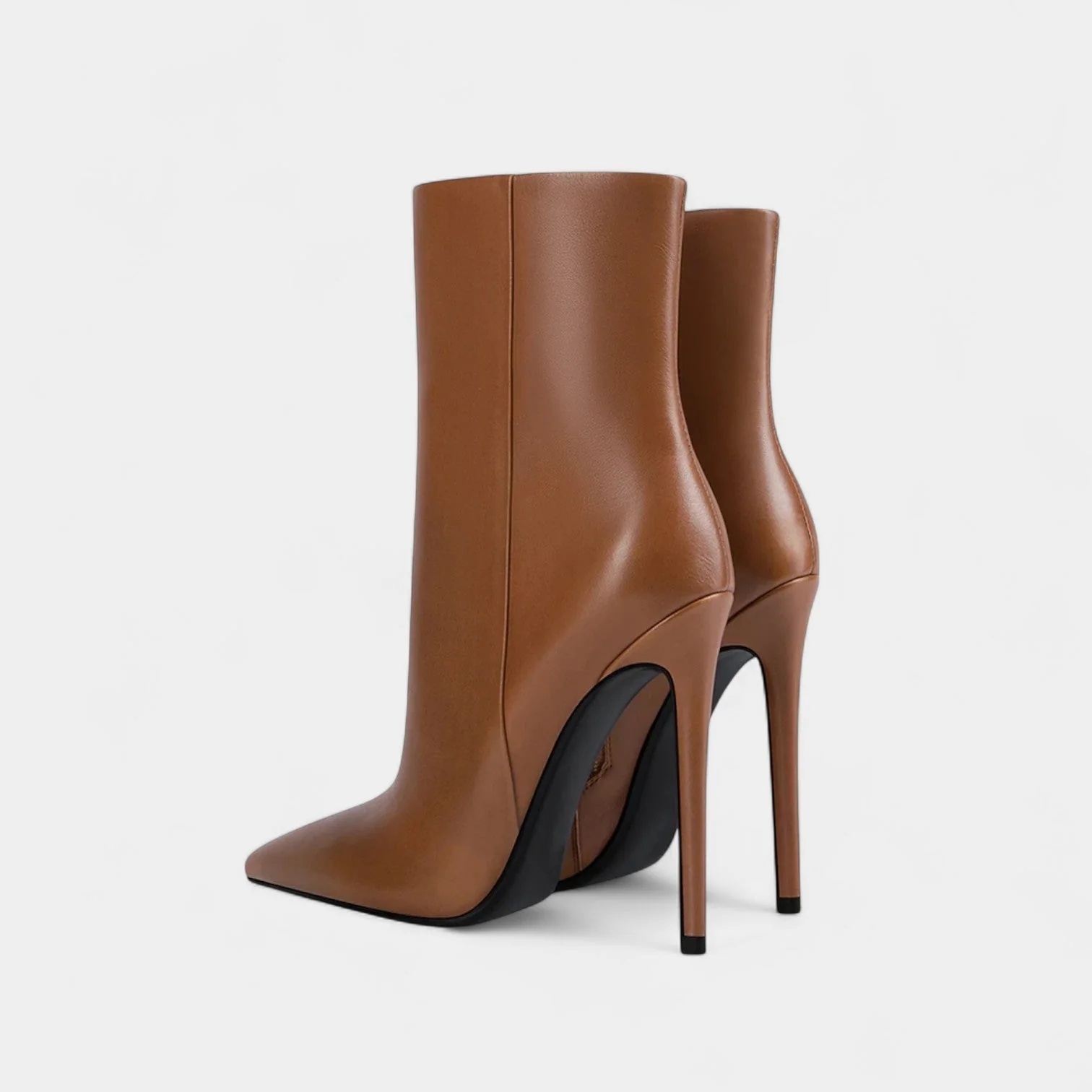 Naila | Botki damskie na obcasie ze szpiczastym noskiem, jesienne eleganckie - Image 7