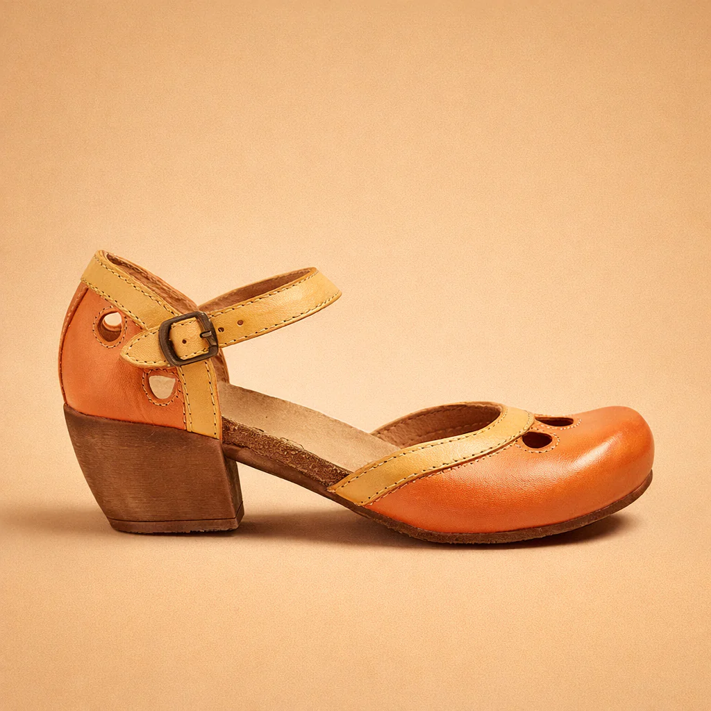 Naila | eleganckie sandały damskie w stylu vintage, letnie obuwie na obcasie - Image 6