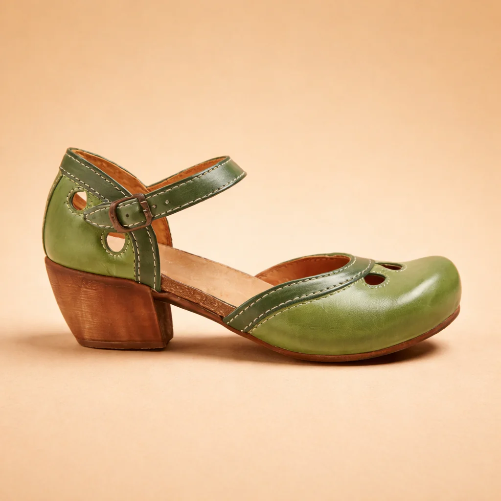 Naila | eleganckie sandały damskie w stylu vintage, letnie obuwie na obcasie - Image 8