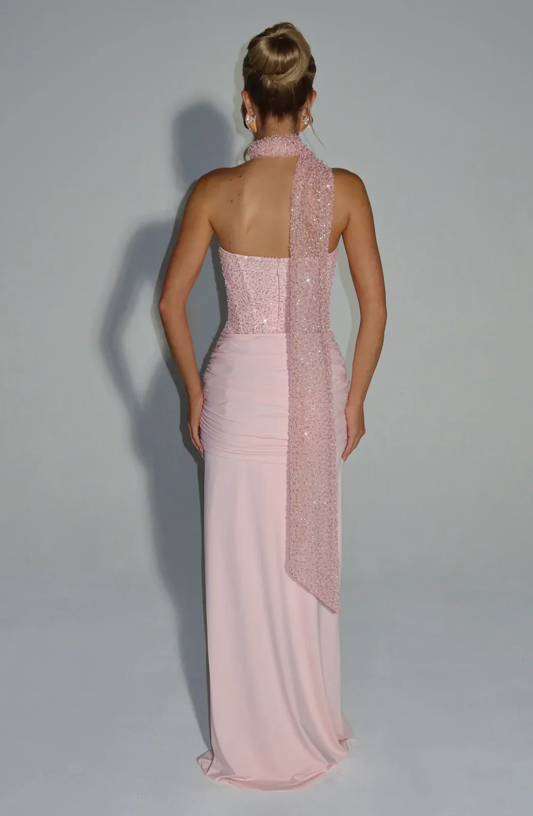 Penny | Sukienka maxi damska bez ramiączek w eleganckim, wieczorowym stylu - Image 10