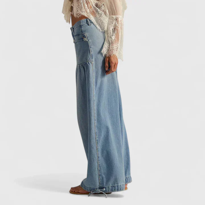 Phyllis | Damskie eleganckie spodnie klasyczne - Image 3