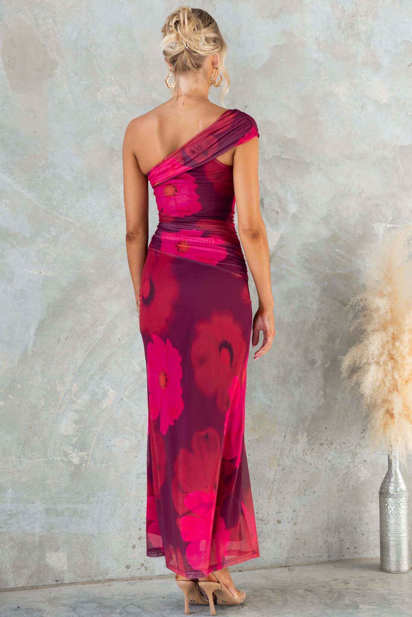 Roberta | Sukienka maxi damska z rozcięciem w eleganckim stylu wieczorowym - Image 3