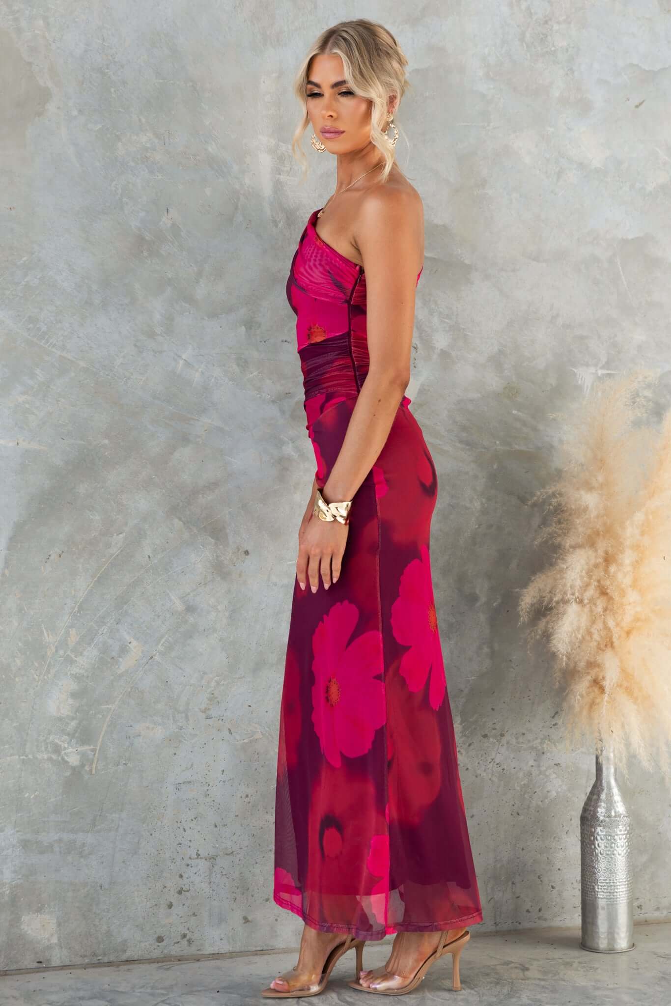 Roberta | Sukienka maxi damska z rozcięciem w eleganckim stylu wieczorowym - Image 4