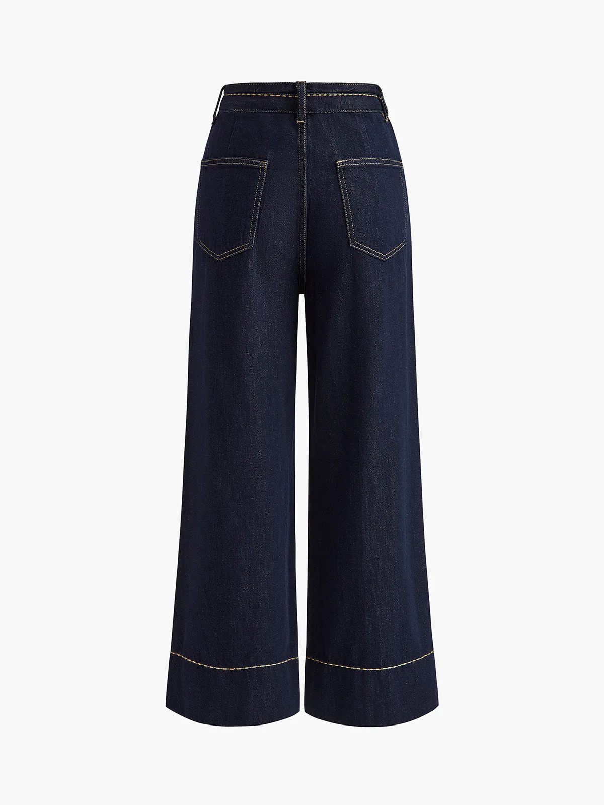 Sam | Damskie jeansy o szerokich nogawkach, casualowy i nowoczesny fason - Image 3