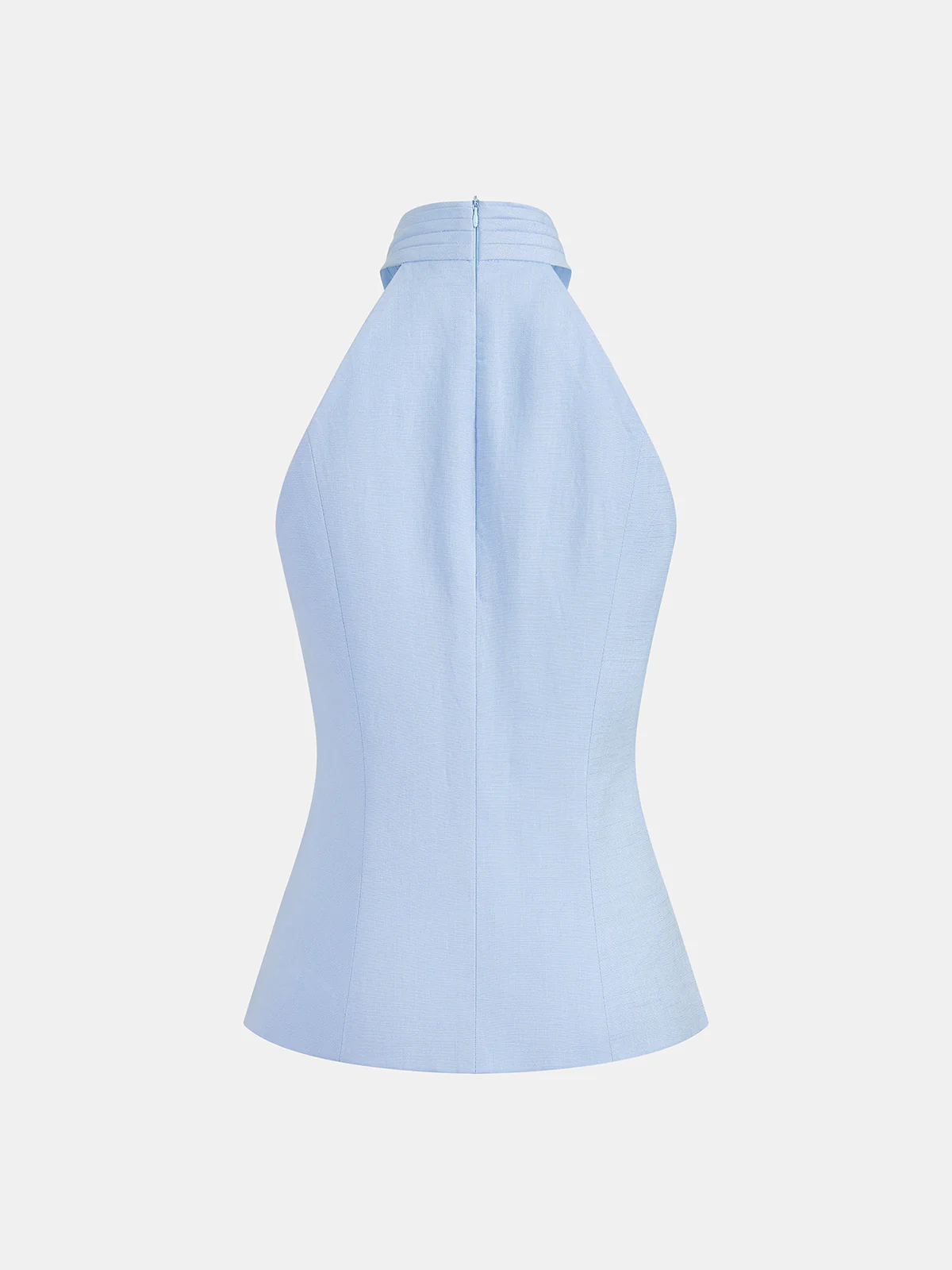 Selena | Komplet damski z kamizelką typu halter zapinaną na guziki - Image 3