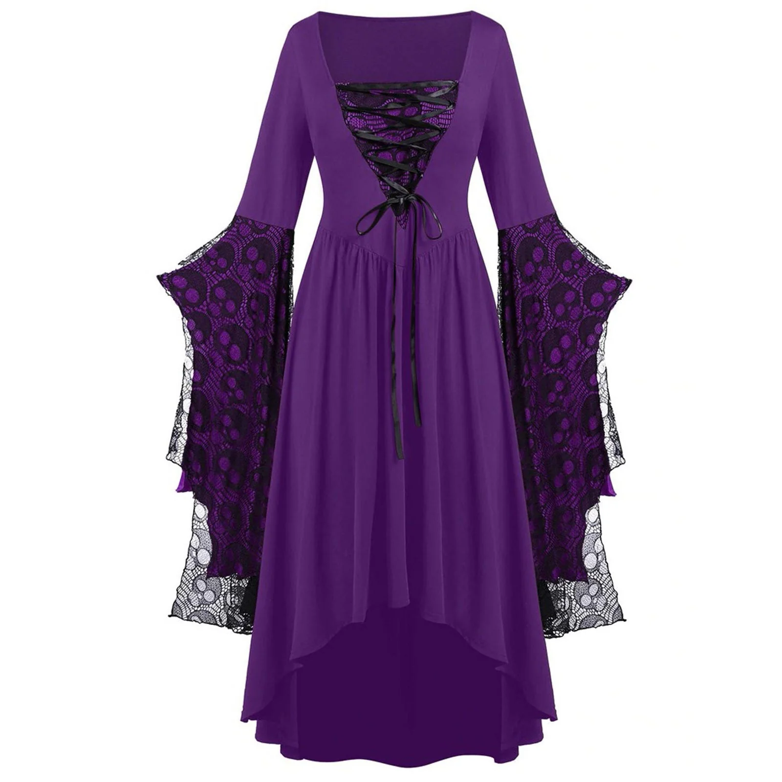 Sibyl - Elegancka sukienka maxi z koronką dla kobiet - Image 3