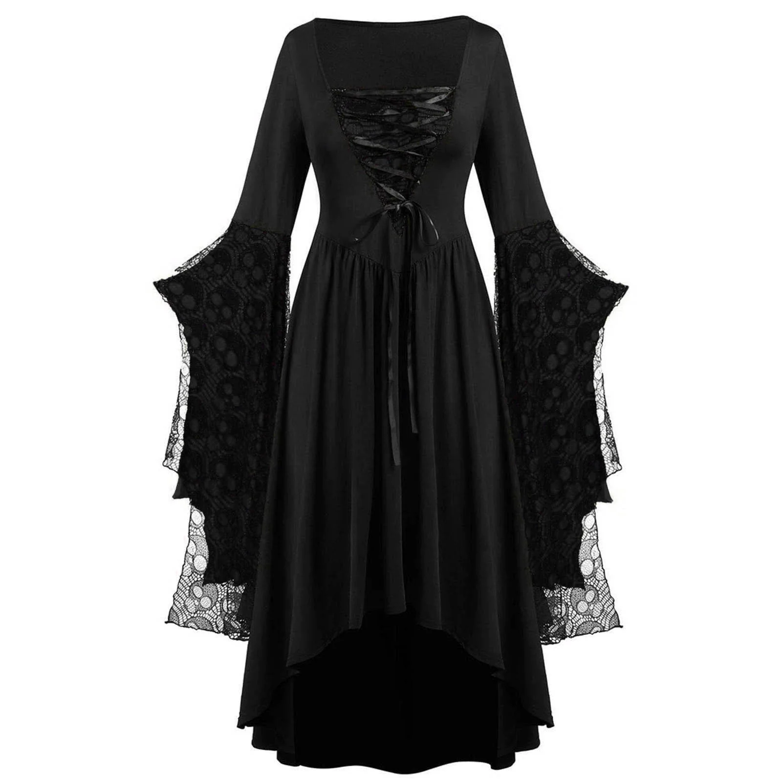Sibyl - Elegancka sukienka maxi z koronką dla kobiet - Image 9