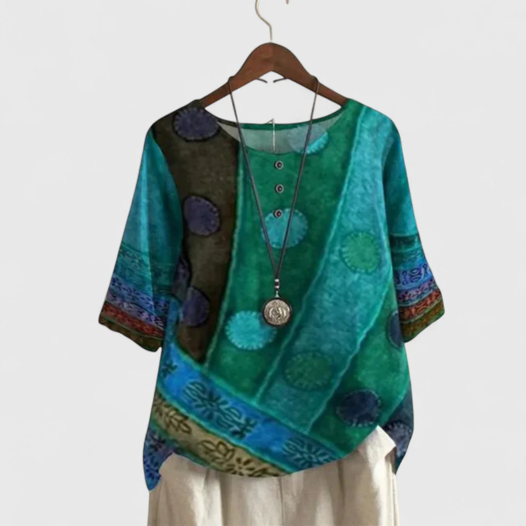 Sloane | Damska elegancka bluzka w stylu boho - Image 3