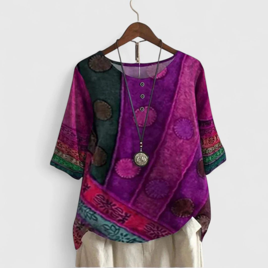 Sloane | Damska elegancka bluzka w stylu boho - Image 4