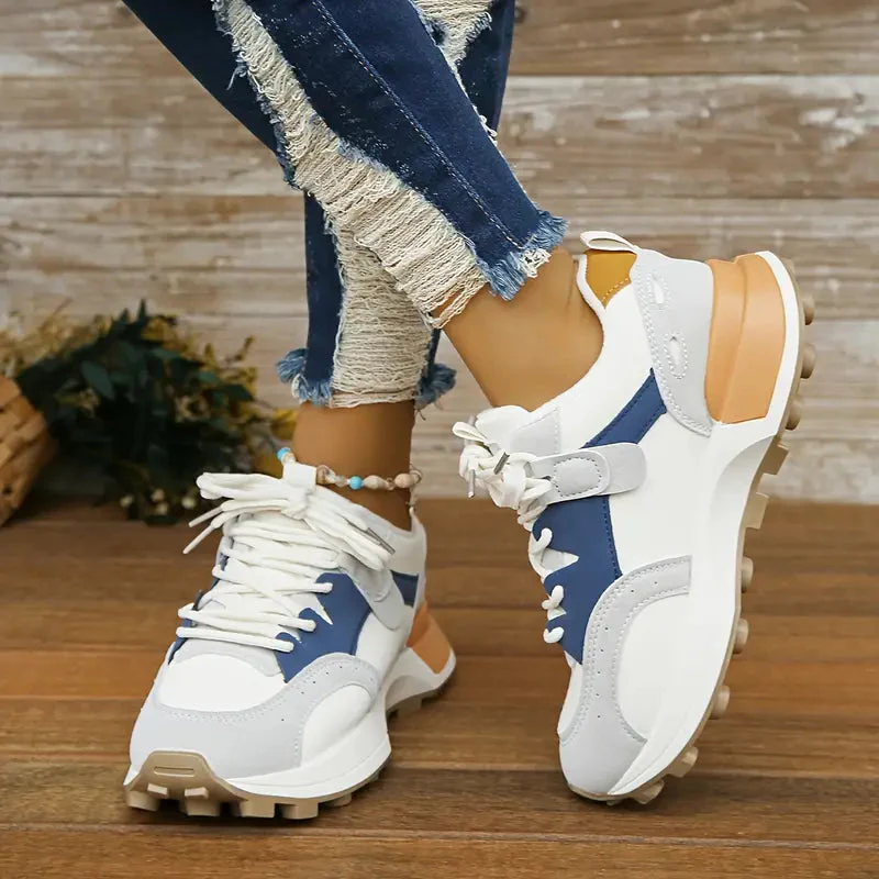 Stylowe damskie sneakersy ortopedyczne, komfortowe i modne - Image 3