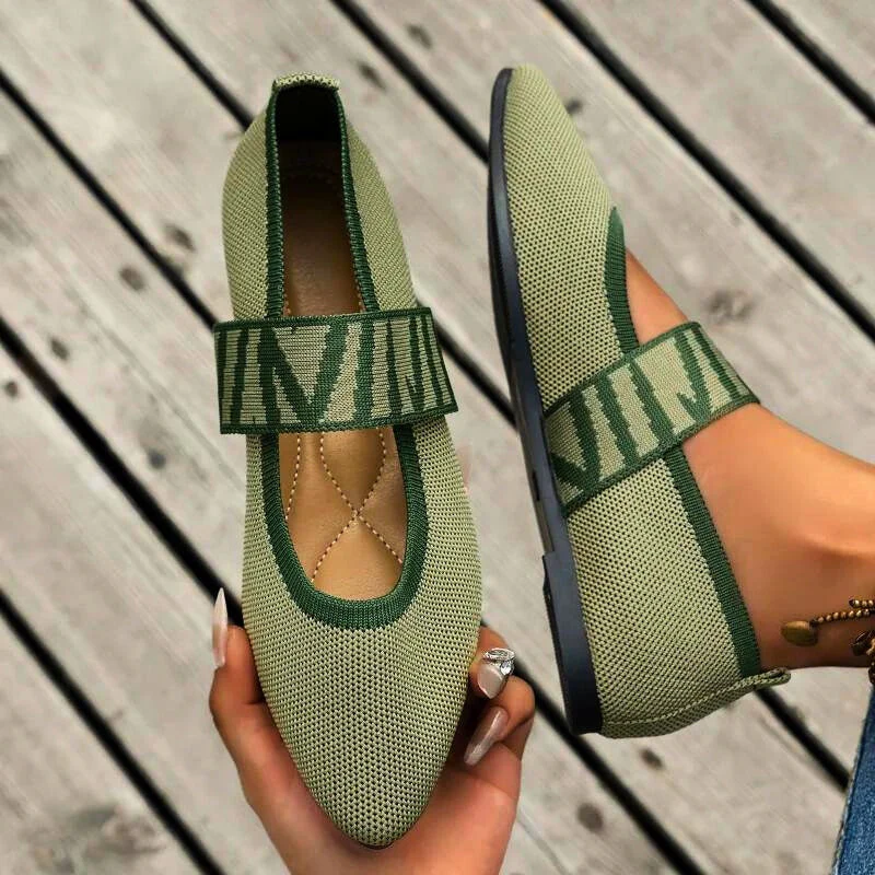 Susanna | Damskie płaskie buty z paskiem, wygodne i stylowe - Image 6