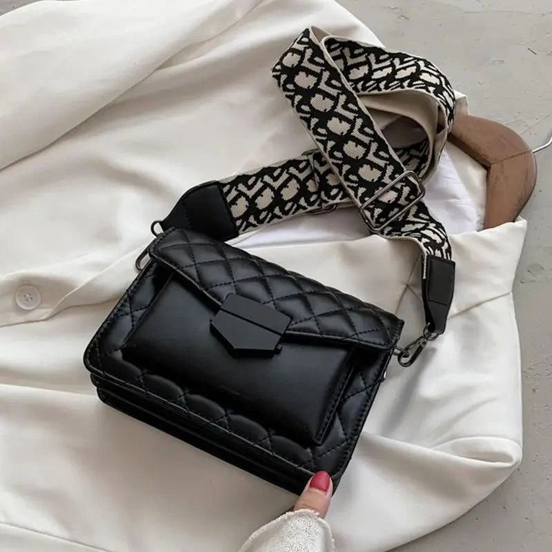 Sylvie | Torebka damska crossbody z pikowanej skóry wegańskiej - Image 5