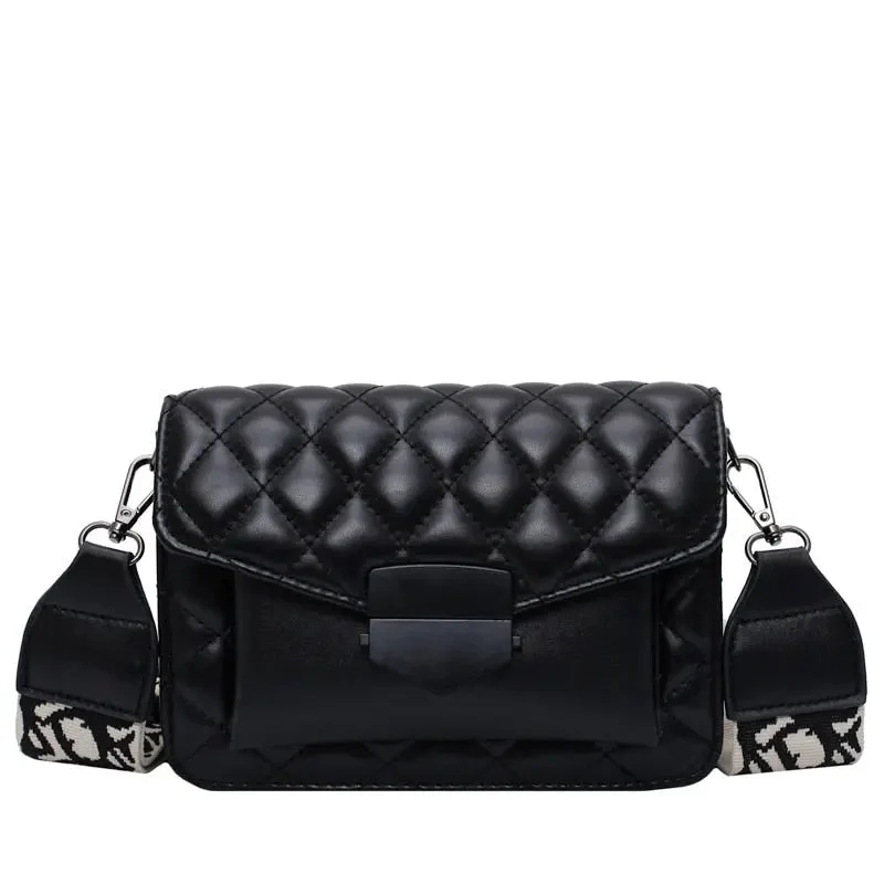 Sylvie | Torebka damska crossbody z pikowanej skóry wegańskiej - Image 7