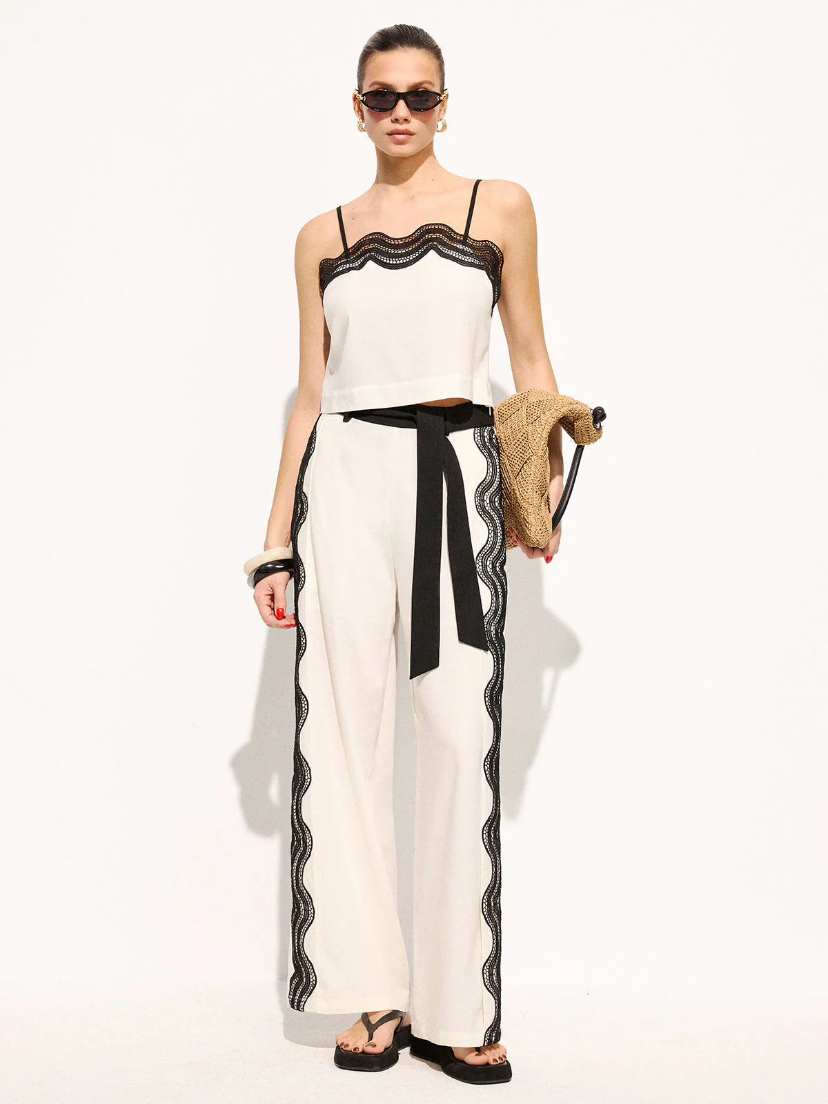 Talitha | elegancki komplet damski z topem i spodniami - Image 4