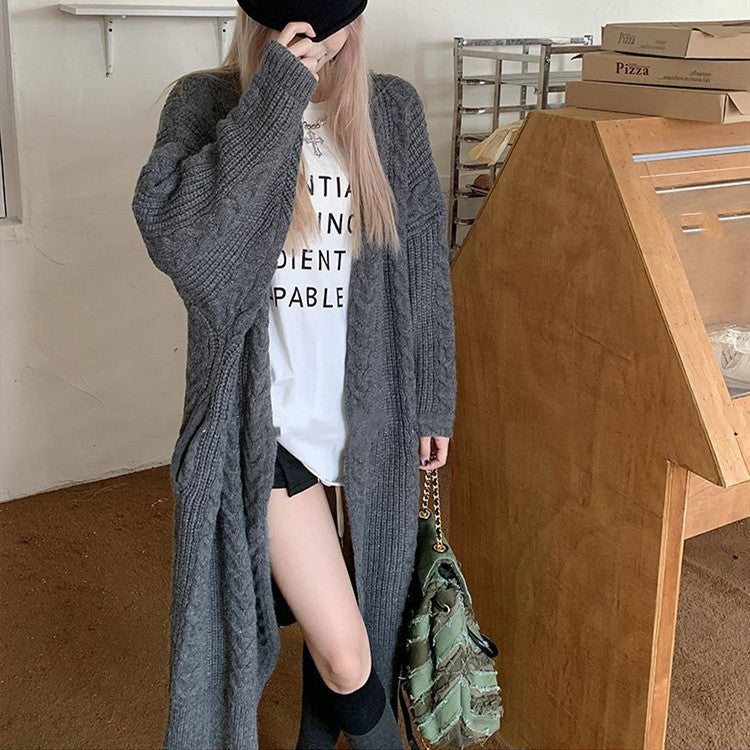 Ursula | Kardigan damski długi w stylu oversize, jesienno-zimowy - Image 4