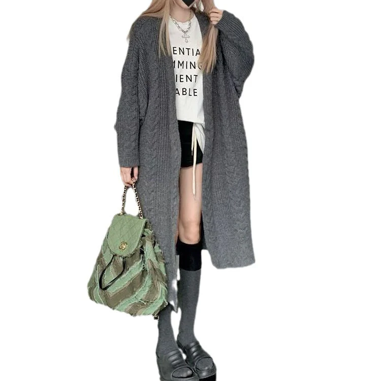 Ursula | Kardigan damski długi w stylu oversize, jesienno-zimowy - Image 5