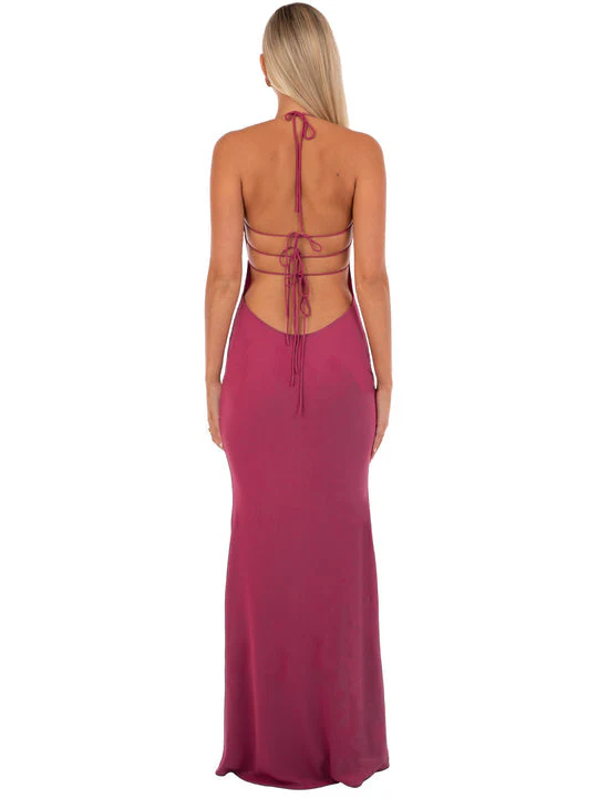 Wendy | sukienka maxi damska na studniówkę z cekinowym wykończeniem - Image 4